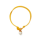 Cord Pearl Bracelet
