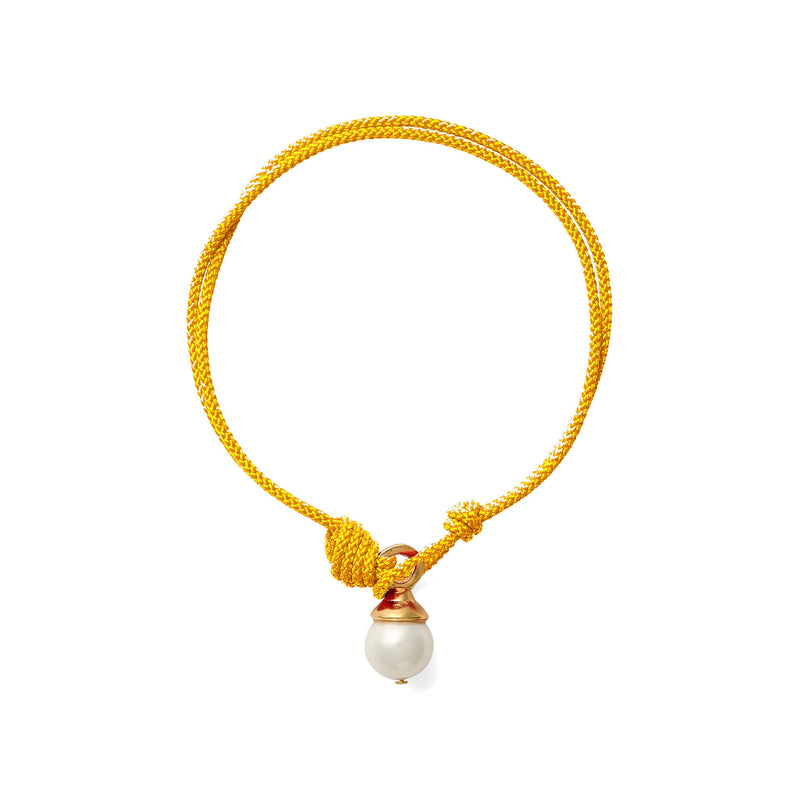 Cord Pearl Bracelet
