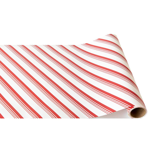 Peppermint Stripe Paper Table Runner