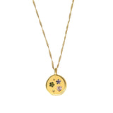 Jewelled Dreams Disc Necklace