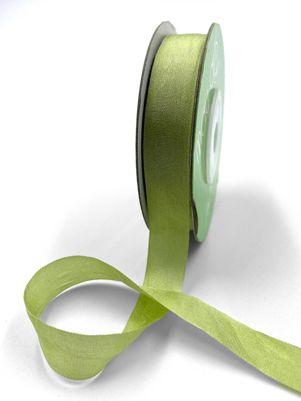 1/2" Celery Green Silk Ribbon