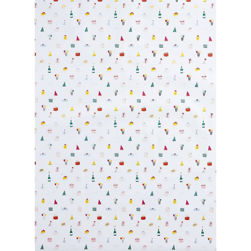 Tiny Birthday Delights Stone Wrapping Paper