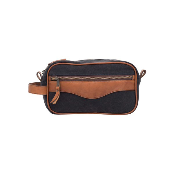 Waxed Canvas Toiletry Kit