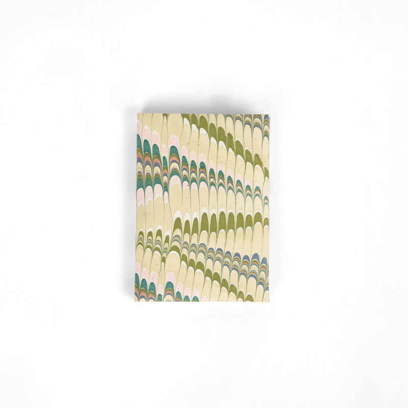 Marbled Greeting Card Set - Moss Mountain