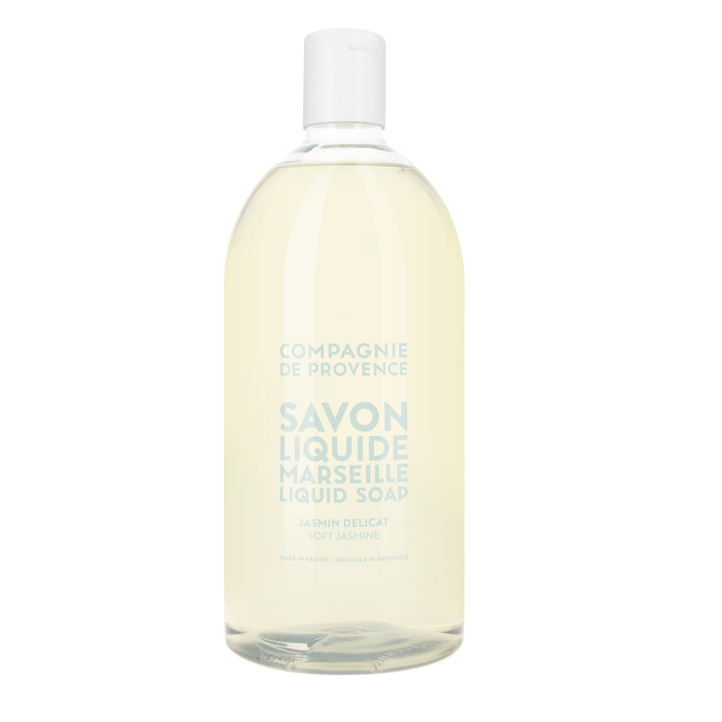 Refill Liquid Marseille Soap Soft Jasmine 33.8 fl oz