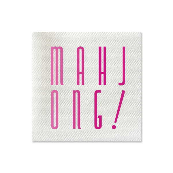 Mahjong! Petite Cocktail Napkins
