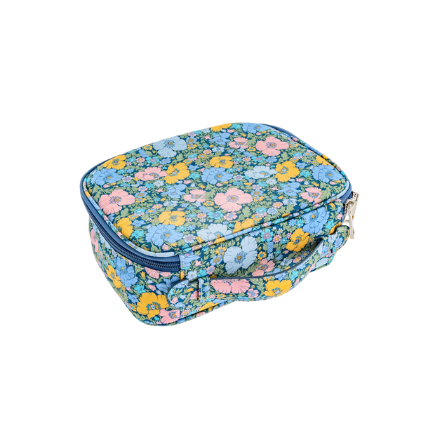 Liberty Soft Beauty Bag, Meadow Song Blue