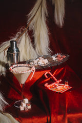White Chocolate Candy Cane Martini Mixer Kit, Holiday