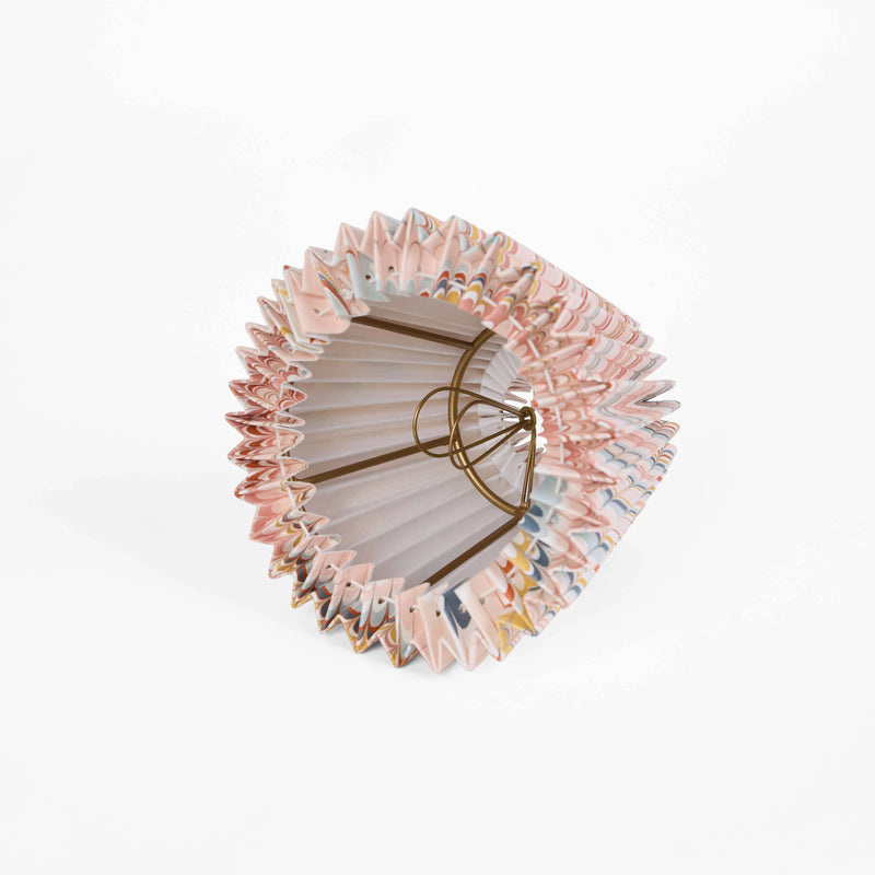Pleated Lampshade - Twilight Mountain