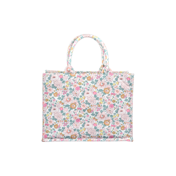 Liberty Small Book Tote, Betsy Metallic