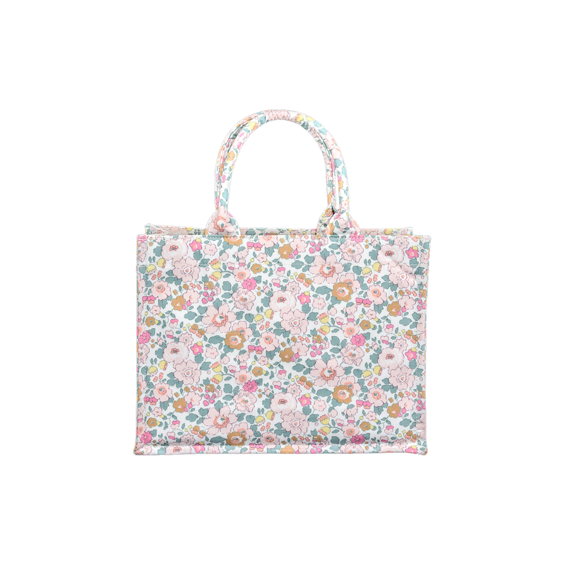 Liberty Small Book Tote, Betsy Metallic