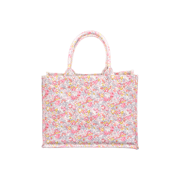 Liberty Small Book Tote, Claire Aude Pink