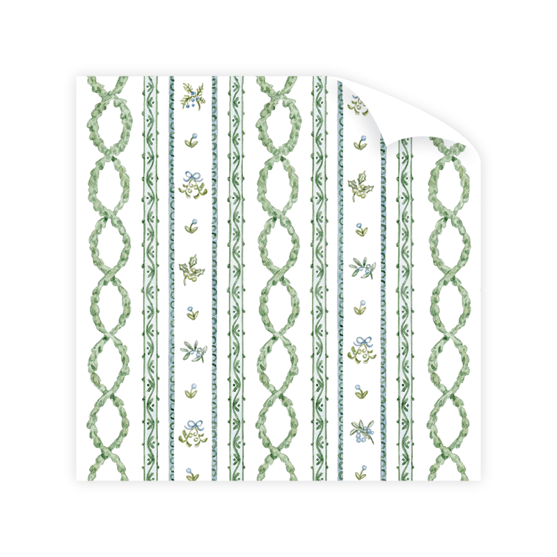 Jardin de Noel Wrapping Paper Roll