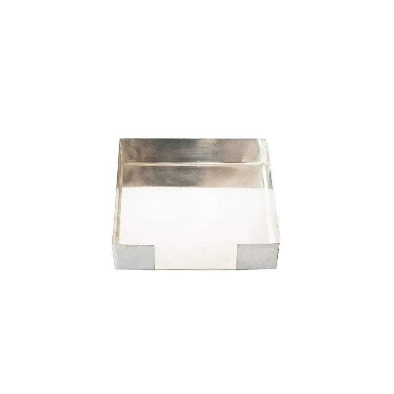 Silver Cocktail Napkin Holder