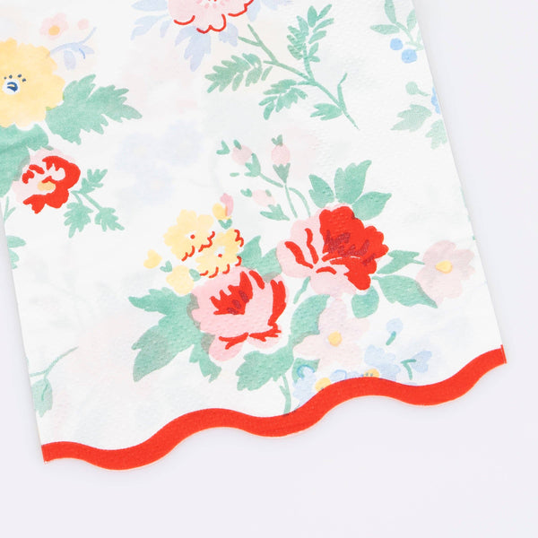 Vintage Floral Guest Towels