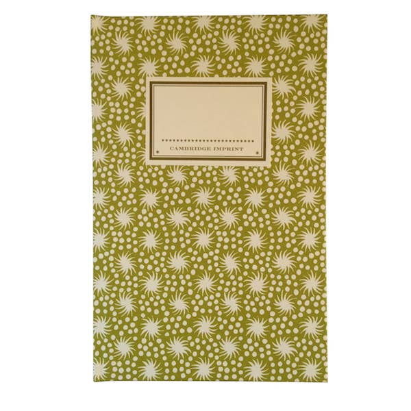 Hardback Notebook Animalcules Bawden Green (Lined)