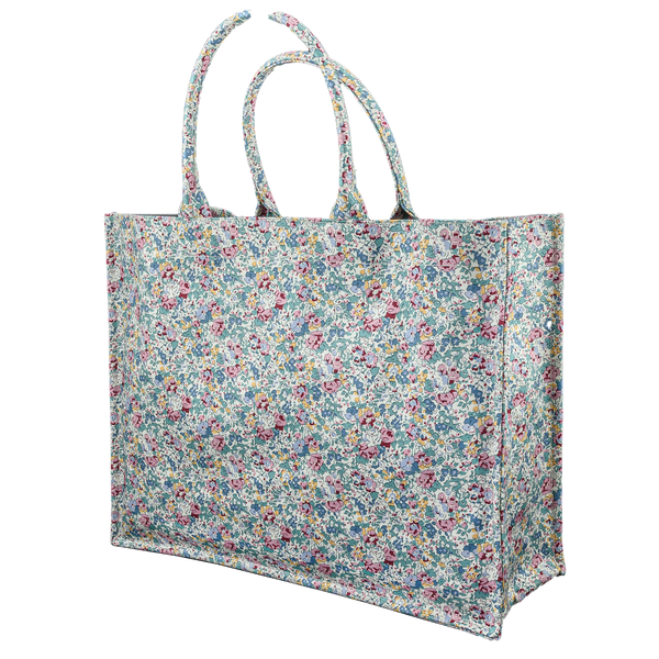 Liberty Book Tote, Claire Aude Teal