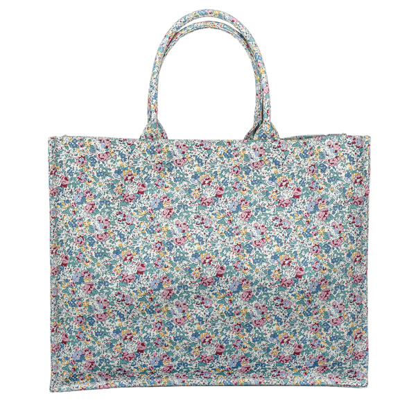 Liberty Book Tote, Claire Aude Teal