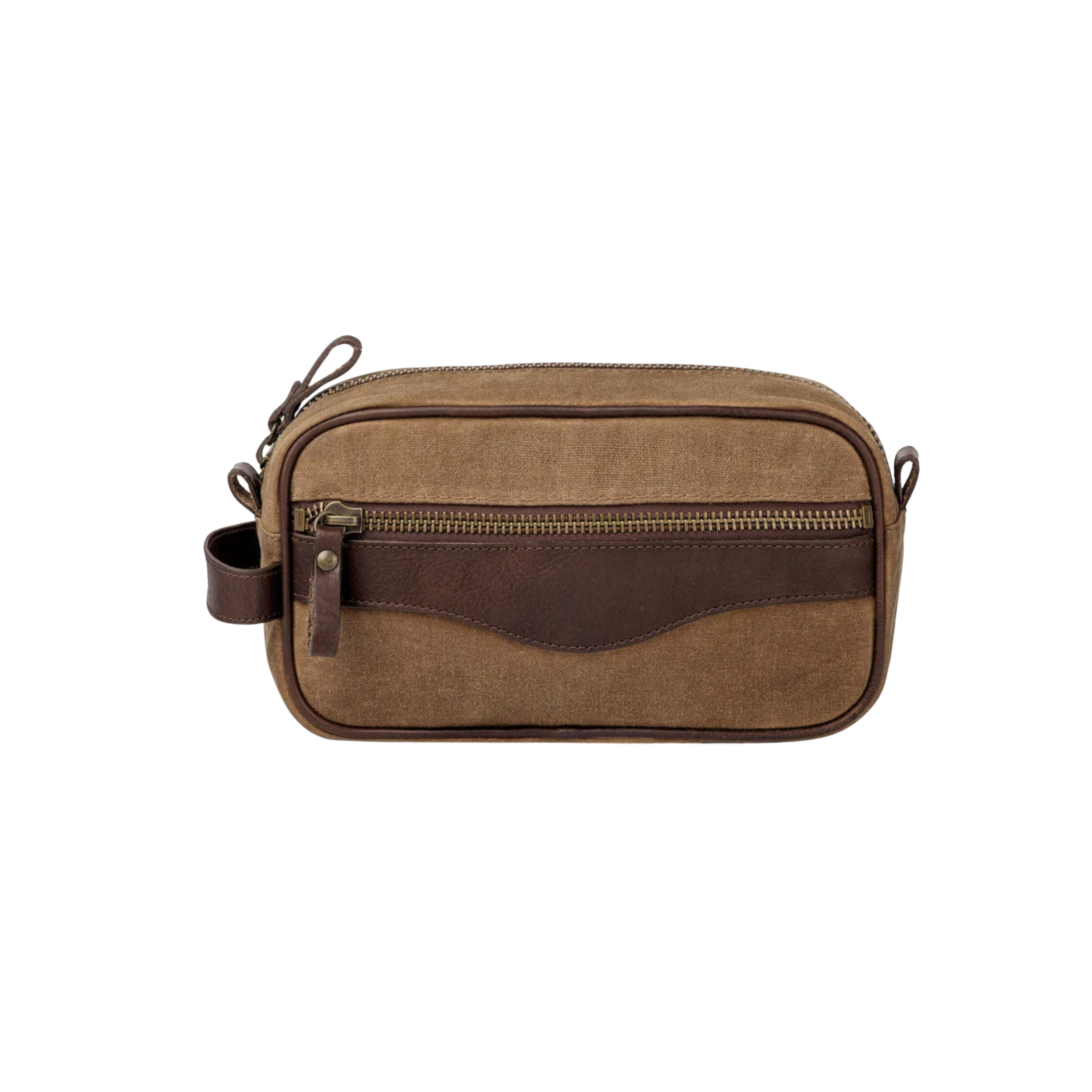 Waxed Canvas Toiletry Kit