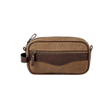 Waxed Canvas Toiletry Kit