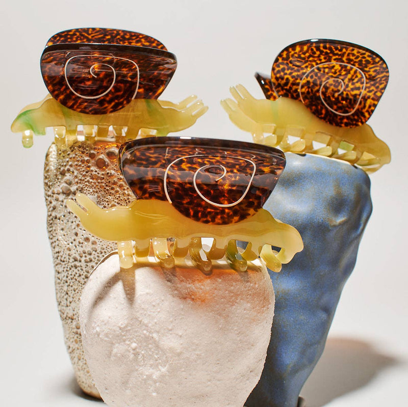 Garden Snail Hair Claw