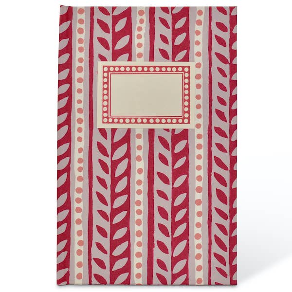 Hardback Notebook Charleston Border (Lined)