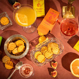 Parmesan Cheese & Black Pepper Savory Shortbread Crackers