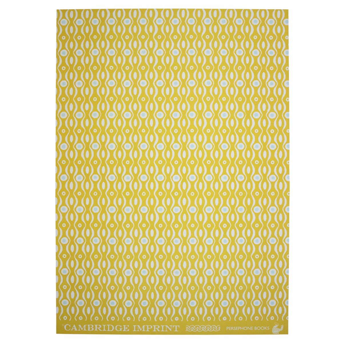 Patterned Paper Persephone Mustard and Turquoise Sheets (Set of 3)