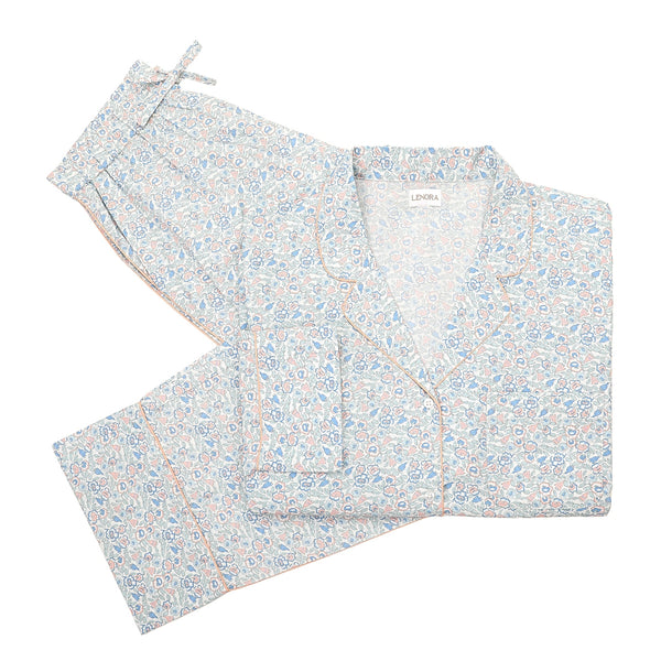 French Floral Classic Cotton Pajamas