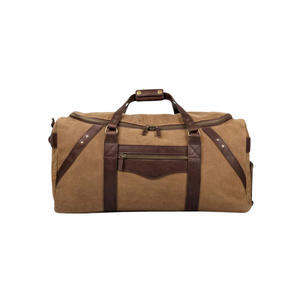 Campaign Waxed Canvas Large Duffle Bag