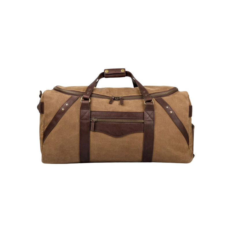 Campaign Waxed Canvas Large Duffle Bag