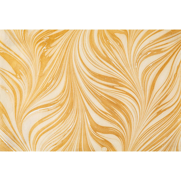 Gold Leaf Marbled Paper Placemats