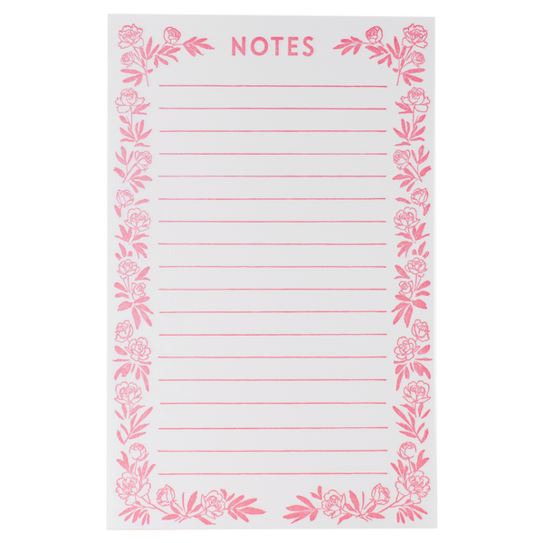 Peony Notepad