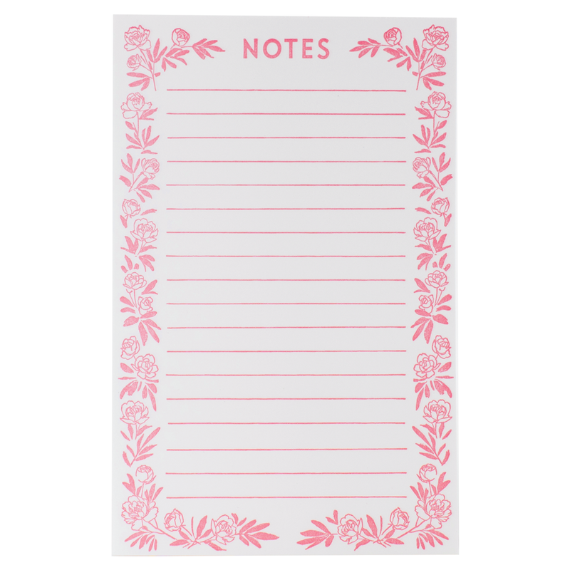 Peony Notepad