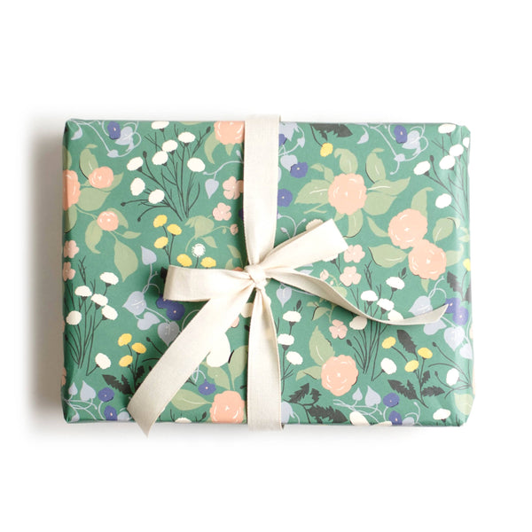 Verdant Garden Gift Wrap - Roll