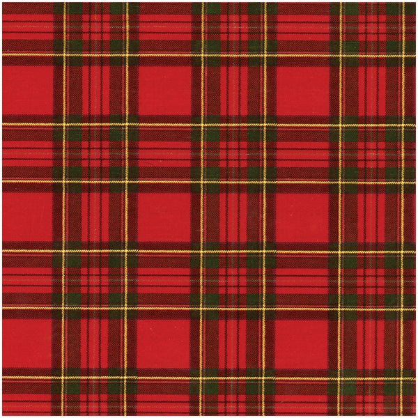 Royal Plain Metallic Red Foil Wrapping Paper