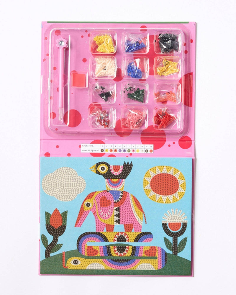 Animal Pyramid Diamond Art Kit