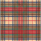 Dress Stewart Tartan Metallic Wrapping Paper