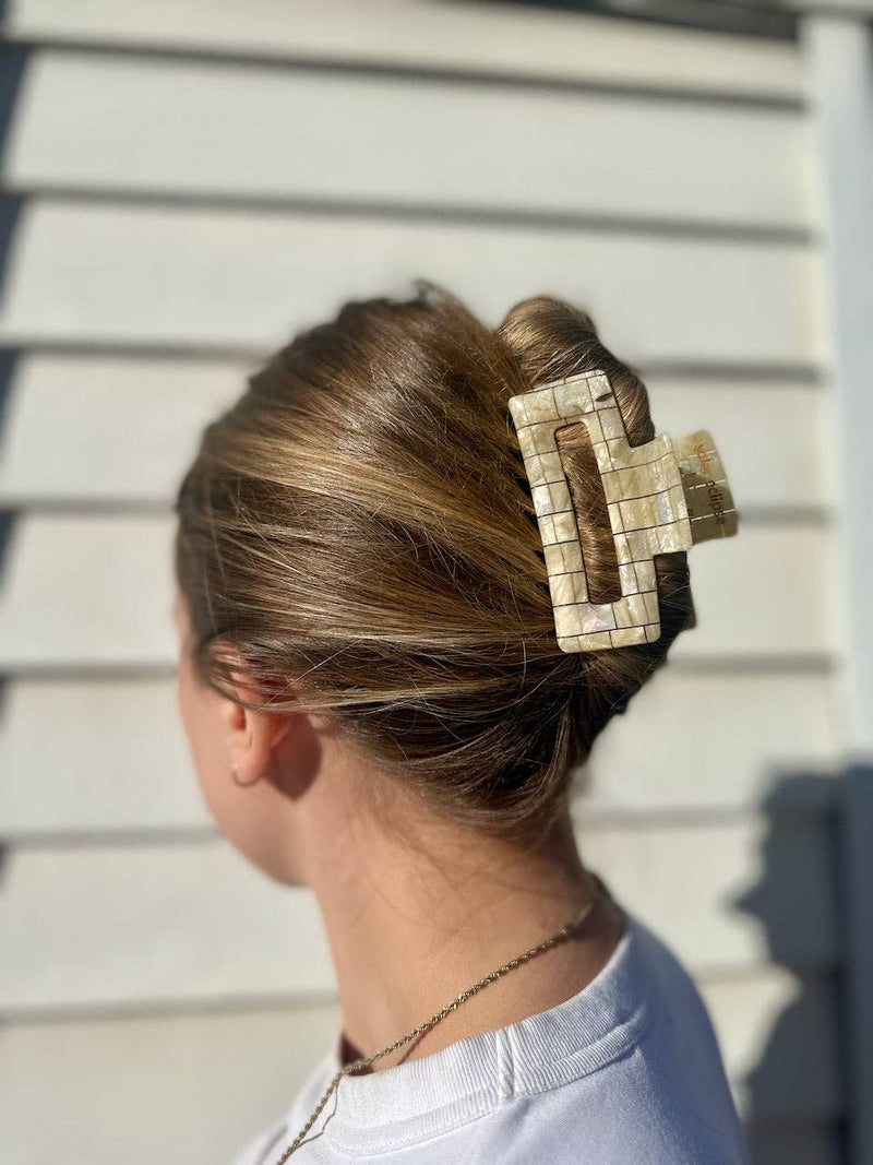 Perfect Daily Acetate Claw Hair Clip | Eco-Friendly