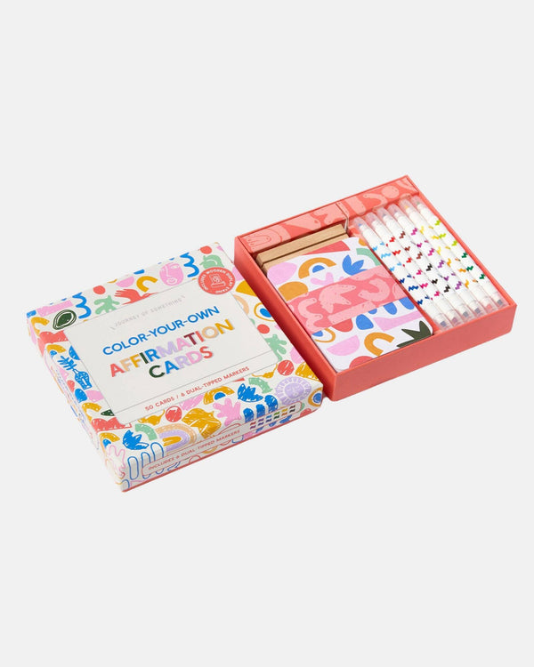Color Your Own Affirmation Cards