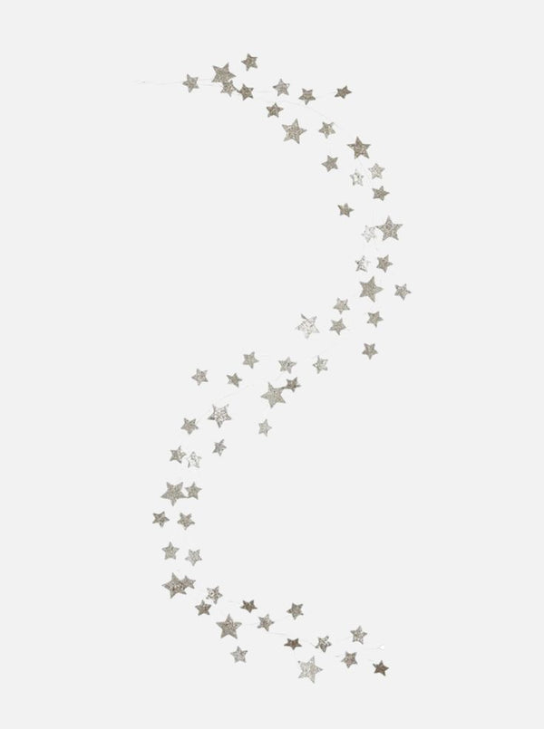 Glitter Star Garland