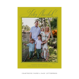 Ashfield Letterpress Colored Paper Holiday Card