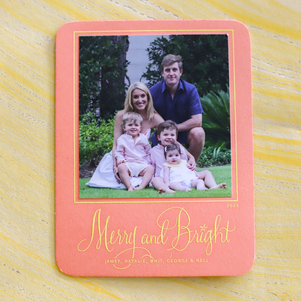 Aurora Small Luxe Holiday Card