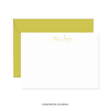 Addison Calligraphy Classic Printed Note