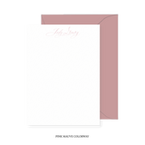 Addison Calligraphy Classic Printed Note