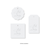 Addison Calligraphy Classic Printed Tag