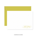Adele Calligraphy Classic Printed Note