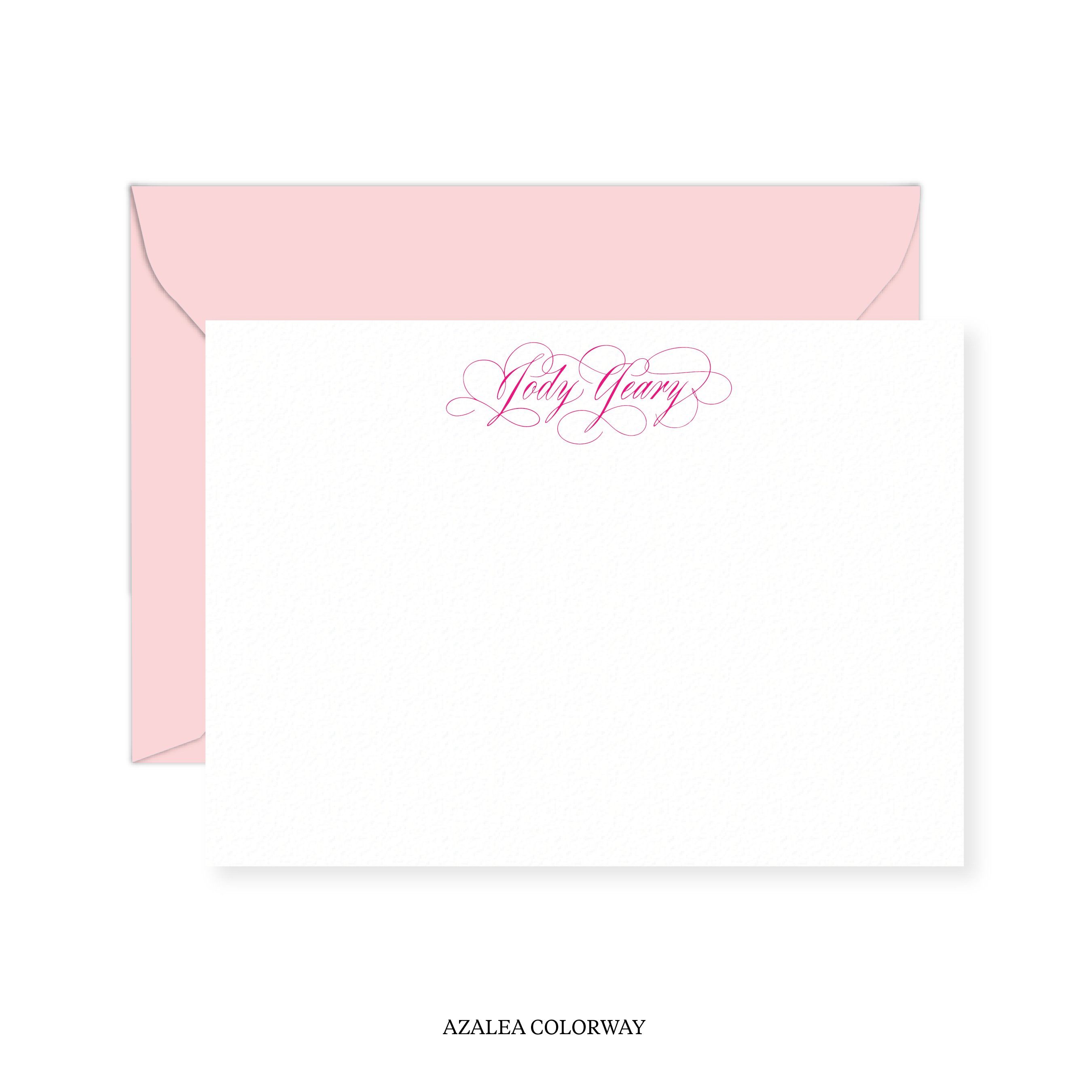 Adele Calligraphy Classic Printed Note