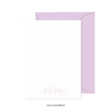 Adele Calligraphy Classic Printed Note
