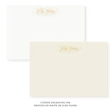 Adele Engraved Note